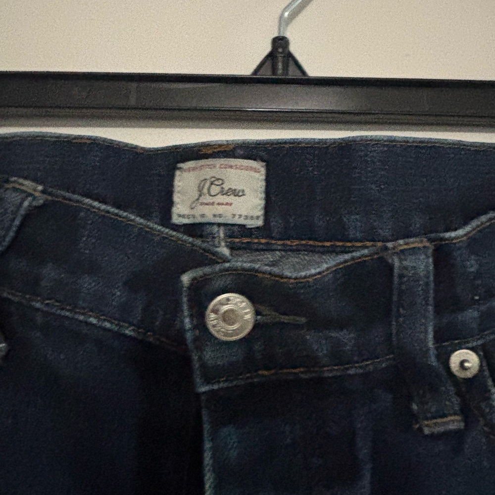 J. Crew Men High Rise Dark Blue Jeans